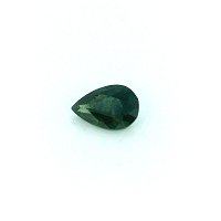 0.52 ct Pear Green Natural Sapphire