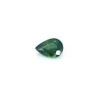 0.84 ct Pear Green Natural Sapphire