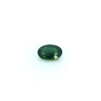 0.59 ct Oval Green Natural Sapphire