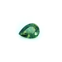 0.78 ct Pear Green Natural Sapphire