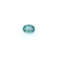 0.53 ct Oval Green Natural Sapphire