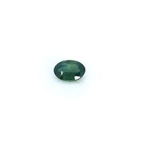 0.51 ct Oval Green Natural Sapphire