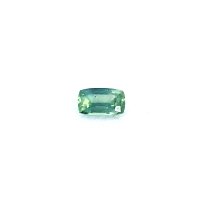 0.64 ct Cushion Green Natural Sapphire