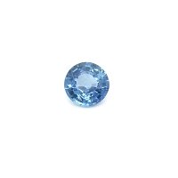 0.55 ct Round Blue Natural Sapphire