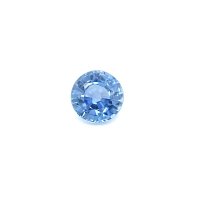 0.70 ct Round Blue Natural Sapphire