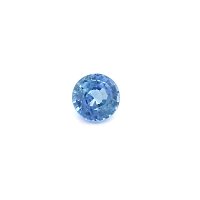 0.65 ct Round Blue Natural Sapphire