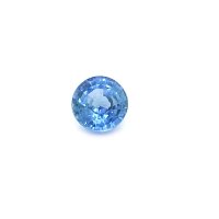 0.68 ct Round Blue Natural Sapphire