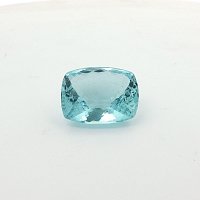 17.68 ct Cushion Blue Natural Aquamarine