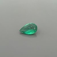 1.33 ct Pear Green Natural Emerald