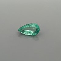 1.91 ct Pear Green Natural Emerald