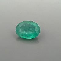 4.45 ct Oval Green Natural Emerald