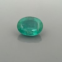 5.80 ct Oval Green Natural Emerald