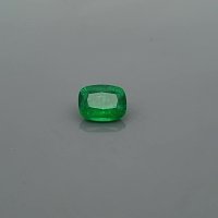 1.33 ct Cushion Green Natural Emerald