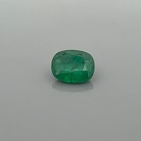 2.52 ct Cushion Green Natural Emerald