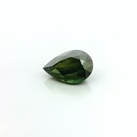 2.84 ct Pear Green Natural Sapphire