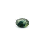 0.85 ct Oval Green Natural Sapphire