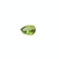 0.62 ct Pear Green Natural Sapphire