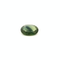 0.64 ct Oval Green Natural Sapphire