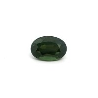 1.73 ct Oval Green Natural Sapphire