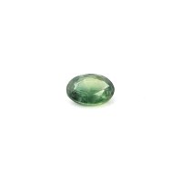 0.64 ct Oval Green Natural Sapphire