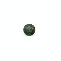 0.43 ct Round Green Natural Sapphire