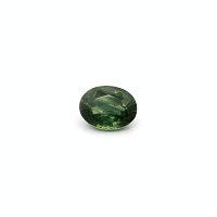 0.73 ct Oval Green Natural Sapphire
