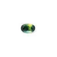 0.80 ct Oval Green Natural Sapphire