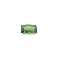 0.85 ct Cushion Green Natural Sapphire