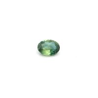 0.62 ct Oval Green Natural Sapphire