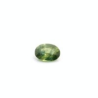 0.51 ct Oval Green Natural Sapphire