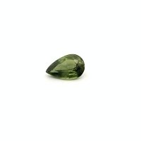 0.48 ct Pear Green Natural Sapphire