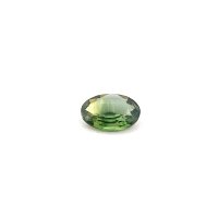 0.51 ct Oval Green Natural Sapphire