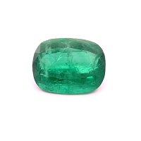 10.75 ct Cushion Green Natural Emerald