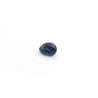 0.66 ct Pear Blue Natural Sapphire