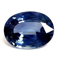1.57 ct Oval Blue Natural Sapphire