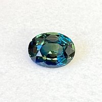 2.16 ct Oval Green Natural Sapphire