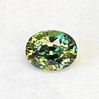 2.06 ct Oval Green Natural Sapphire