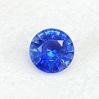 2.34 ct Round Blue Natural Sapphire