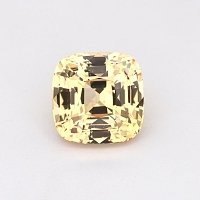 2.66 ct Cushion Yellow Natural Sapphire