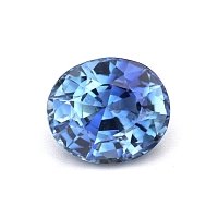 2.13 ct Oval Green Natural Sapphire