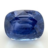 10.02 ct Cushion Blue Natural Sapphire