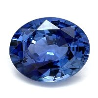4.64 ct Oval Blue Natural Sapphire