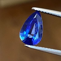 1.27 ct Pear Blue Natural Sapphire