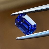 1.20 ct Emerald Blue Natural Sapphire