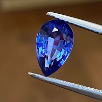 2.38 ct Pear Blue Natural Sapphire