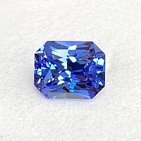 3.35 ct Radiant Blue Natural Sapphire