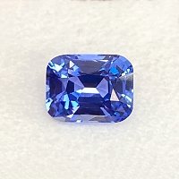 3.11 ct Cushion Blue Natural Sapphire