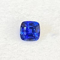 0.97 ct Cushion Blue Natural Sapphire