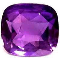 1.02 ct Cushion Purple Natural Sapphire