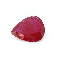 8.27 ct Pear Red Natural Ruby